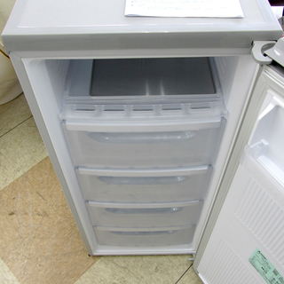 宮の沢店 三菱/ミツビシ 121L 冷凍庫 タテ型冷凍庫 フリーザー MF-U12Y-S 2015年製