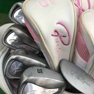 Pure Spin☆ レディース ゴルフクラブセット ☆初心者セット