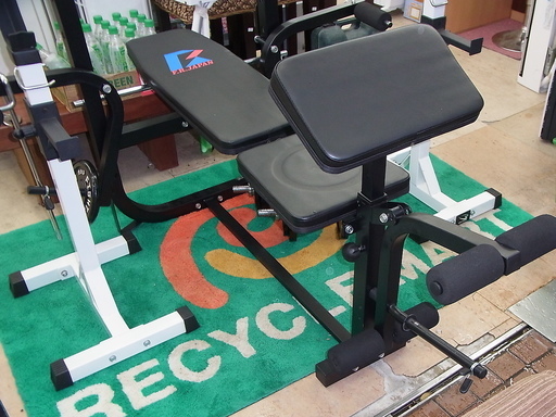 キングofベンチ+スクワットセーフティスタンド+ダンベル+バーベル  