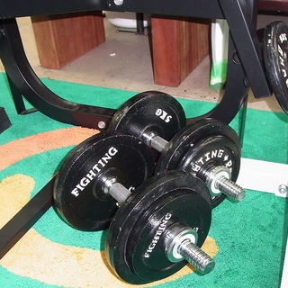 キングofベンチ+スクワットセーフティスタンド+ダンベル+バーベル/ファイティングロード 