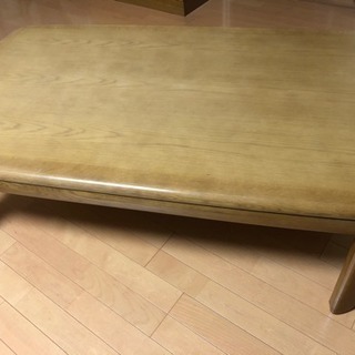 karimoku こたつテーブル 値下げしました！