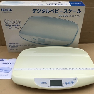 ＜良品＞タニタ・デジタル ベビースケール BD-586・元箱、説...