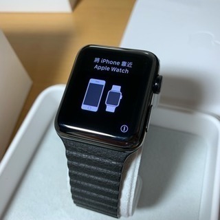 Apple Watch Series 2 42mm スペースブラ...