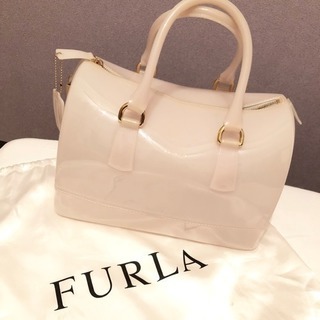 FURLA フルラ キャンディバッグ 白 ホワイト