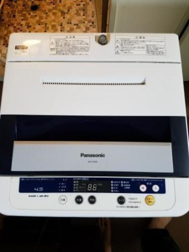 パナソニック洗濯機　簡易乾燥機能付き洗濯機　4.5kg　東京　神奈川　配送可能