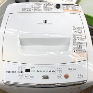 【安心6ヶ月保証】/中古洗濯機/TOSHIBA/東芝/AW-42...