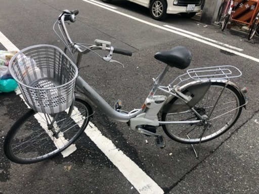 Panasonic 電動自転車 3.1ah5点灯バッテリー 充電器付き