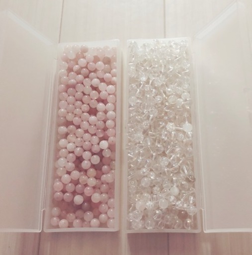 天然石◎ローズクォーツ＆水晶