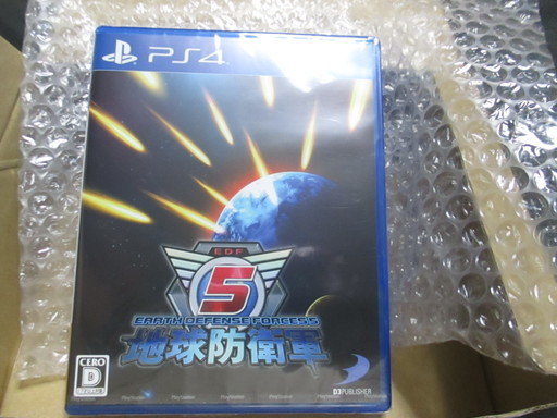 地球防衛軍５ PS4 （新品未開封）