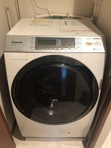 【保証つき！】【送料・設置料込み！】Panasonic ドラム式洗濯機  温水で洗える！