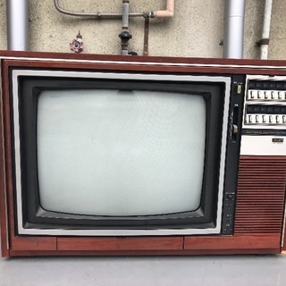 レトロ ブラウン管テレビ