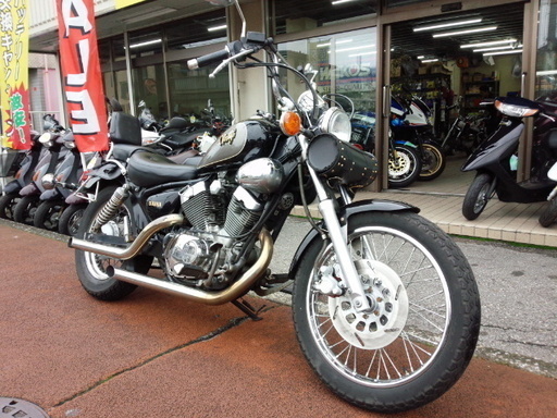 NO.2270　ＸＶ２５０ビラーゴ　空冷Ｖツイン２５０ｃｃアメリカン　スラッシュカットマフラー　☆彡