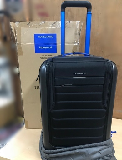 ◇ 未使用 ◇◆ スマート スーツケース 旅行 カバン bluesmart 機内持込サイズ バッテリー内蔵 スマホ充電可 未開封 ◆◇