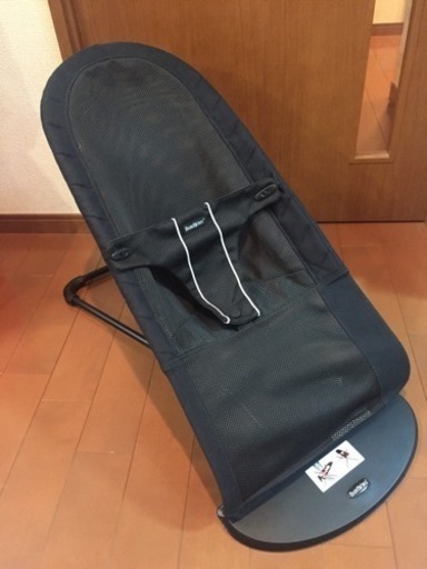 美品 ベビービョルン バウンサー メッシュ ブラック