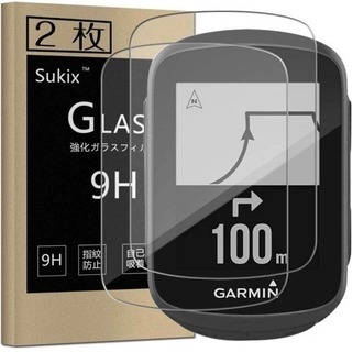 未使用【二枚】 Garmin ガーミン Edge 130 ガラス...