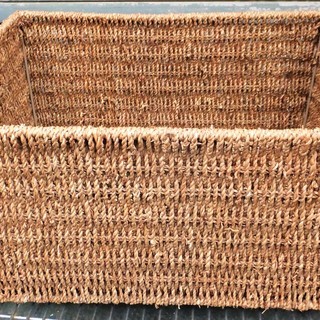 籐籠 ラタンの魅力をギュッと凝縮した長方形カゴ 天然素材のアジアン雑貨 温かみのあるお部屋に ロボコン 港南台の収納家具 その他 の中古あげます 譲ります ジモティーで不用品の処分