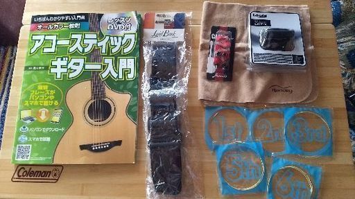 james アコギ/チューナー/カポ 3点セット