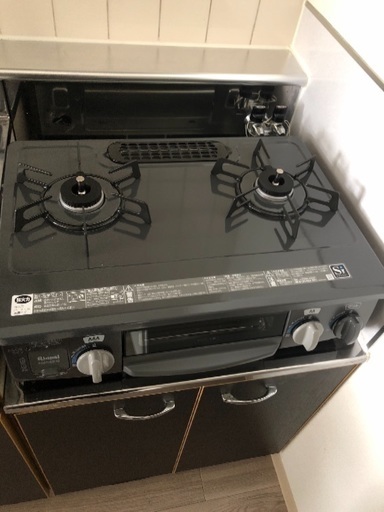 【新品】リンナイ 都市ガス 左強火 ガステーブル【未使用】