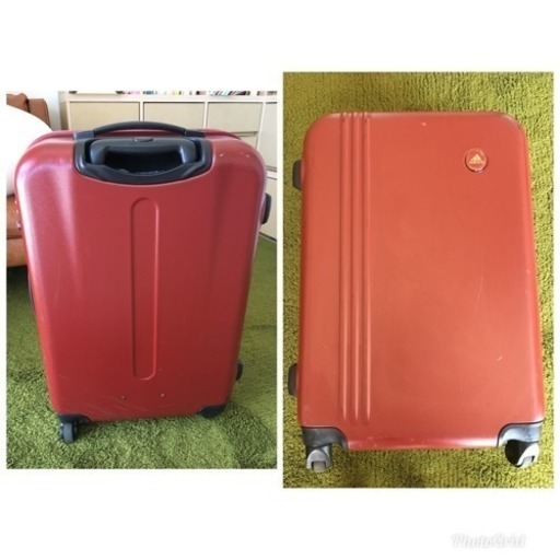 アディダス スーツケース キャリーバッグ 60 40 25 ハードケース れーころ 平井のバッグの中古あげます 譲ります ジモティーで不用品の処分