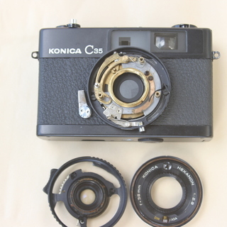 フィルムカメラ、KONIKA  C35、  0円