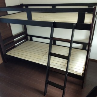 【在庫2つ】中古木製2段ベッド売ります！ 