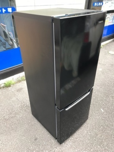 【商談中】☆2018年製 Hisense ハイセンス 2ドア冷凍冷蔵庫 150L 黒 HR-D15CB