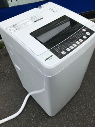 ☆札幌市内配送無料☆ 2018年製 Hisense ハイセンス 全自動洗濯機 5.5kg HW-T55C