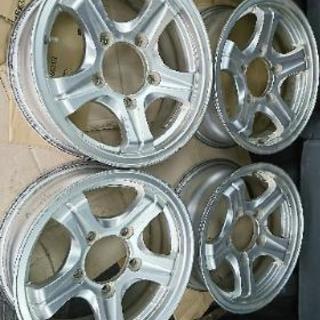 更に値下げ  11ジムニーで使用 15インチアルミホイール