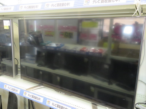 安心の一年動作保証付！2015年製40インチ4K対応テレビ!!