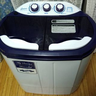 美品 小型二槽式洗濯機 CBジャパン マイセカンドランドリー