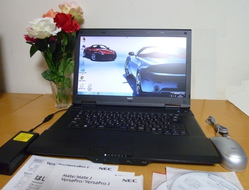 格安　Windows7　NEC ノートパソコン　中古美品　動作確認済み NEC PC-VK26MXZDH