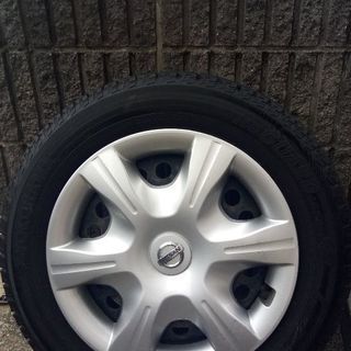 スタッドレスタイヤ+日産純正ホイール　4本セット