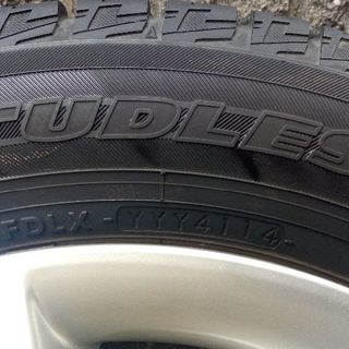 スタッドレスタイヤ+日産純正ホイール　4本セット