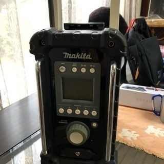 ［終了］マキタ充電式ラジオ