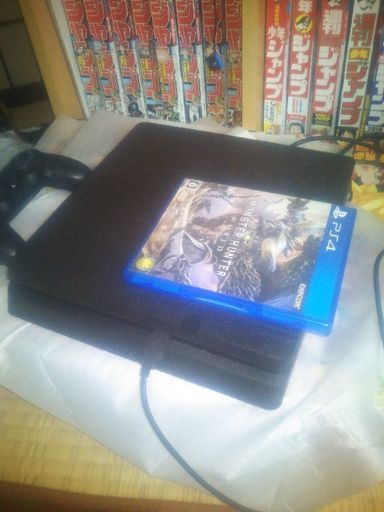 PS4とモンハンワールド！