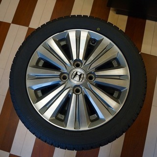 ☆14インチ ホンダ純正ホイール＆未使用スタッドレスタイヤ４本組セット♪☆