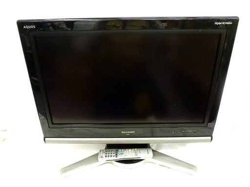 手稲リサイクル 格安品 SHARP シャープ 26型 液晶テレビ LC-26D10 2007年製 ￥11,800-　①