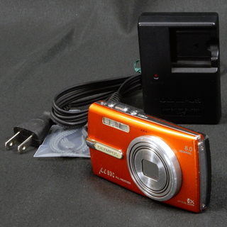 OLYMPUS デジタルカメラ μ830 （ミュー） オレンジ ...
