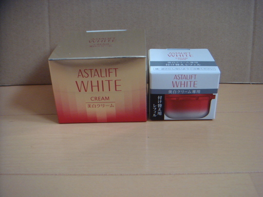 アスタリフトホワイトクリーム30g+レフィル30g