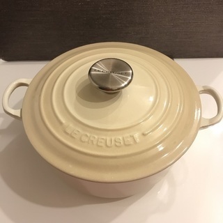 ル・クルーゼ　ココットロンド　20cm デューンアーモンド ル・クルーゼ ココットロンド デューン アーモンド 20cm - メルカリ