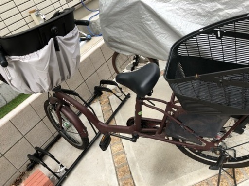 ママチャリ 美品 前乗り ことも二人可