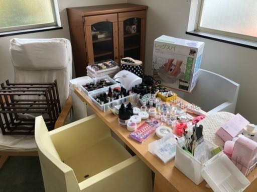 ネイル用品家具まとめて