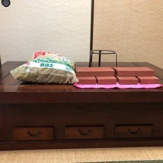 テーブル 値下げ！中古☆長火鉢交渉中