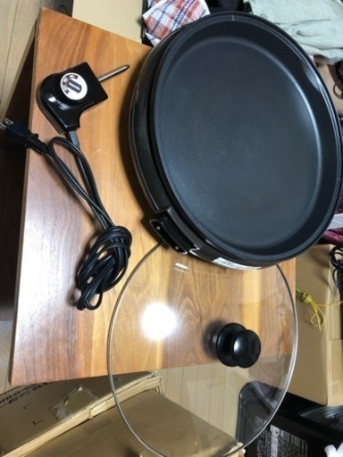 山善ホットプレートです。