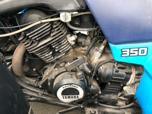 中古】ビッグベア350 4×4バギー ヒッチメンバー付き ナンバー