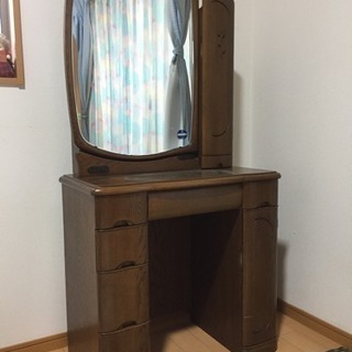 カリモク家具製 鏡台
