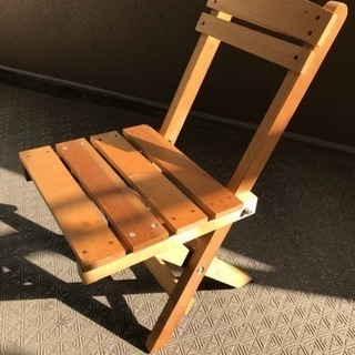 DIY 折りたたみ椅子