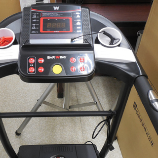 西野店 美品 BARWING/バーウィング◇電動ルームランナー BW-RR10 10km/h 取説付き
