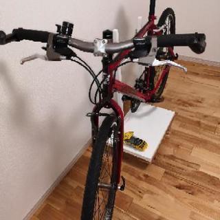 掲載時より5000円値下げ クロスバイク MARIN マリン MUIRWOODS 2010 赤 フレームサイズ19インチ 美品＋予備タイヤ