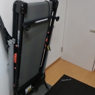 アルインコ　電動ルームランナーAFJ3615黒　床マットEXP１５０付き　美品　調子良いです。　